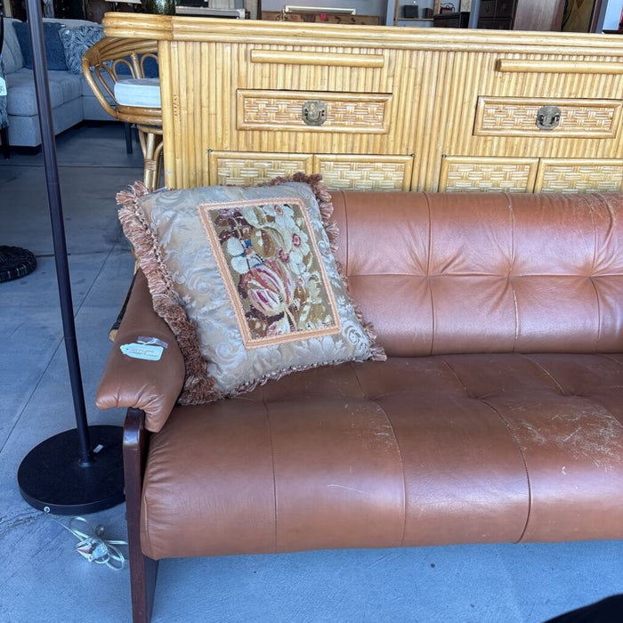 Lafer S.A. Leather Sofa & Chair