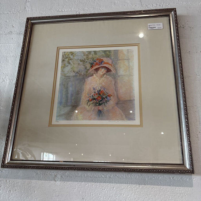 Signed Print - Flower Girl