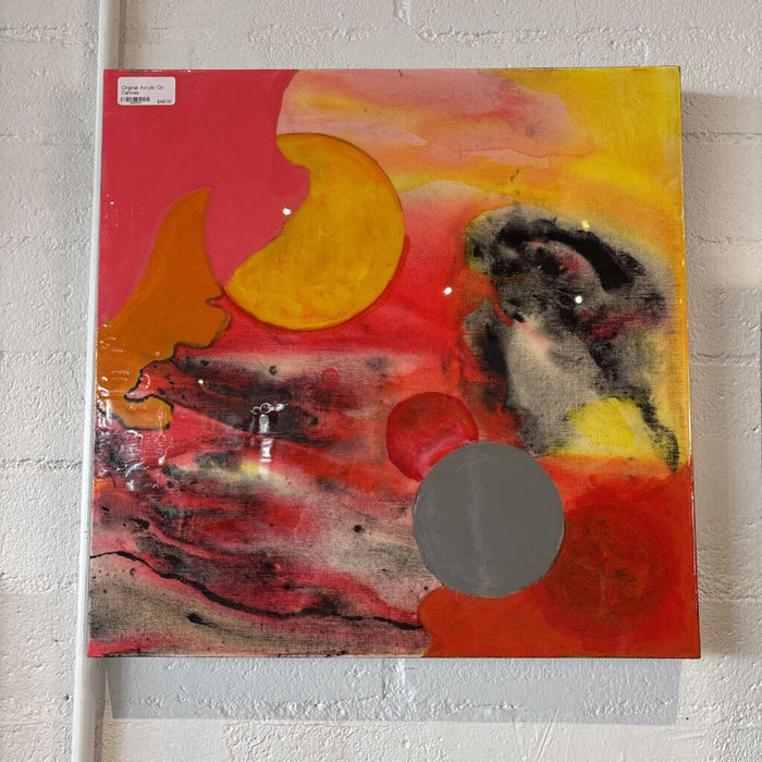 Original Acrylic On Canvas