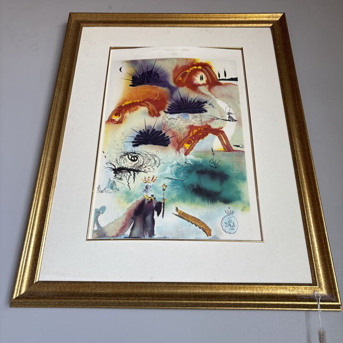 Salvador Dali Lithograph "Lobsters"