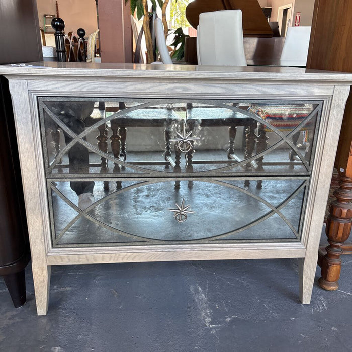 2 Drawer Mirror Front Dresser