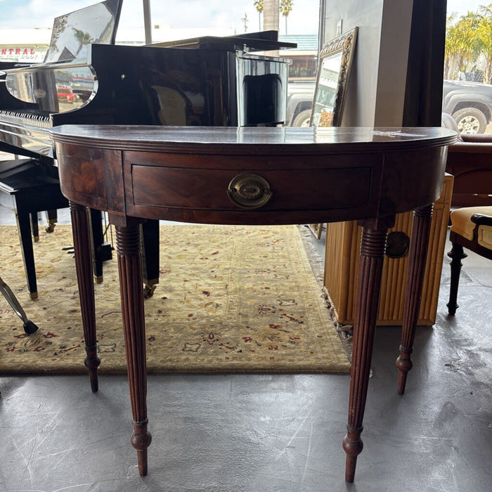 Early 19th Century Demilune Table