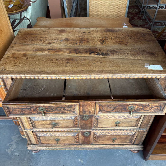 Very Early Antique 6 Drawer as-is