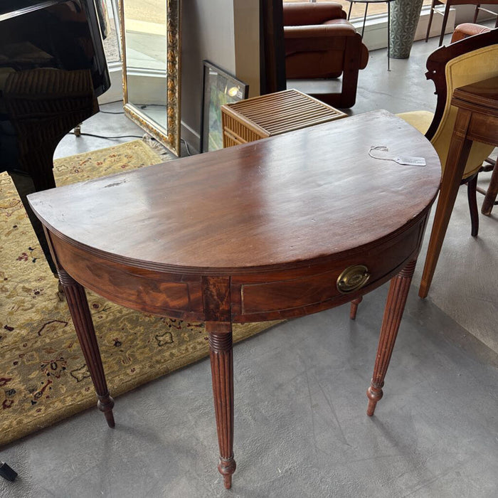 Early 19th Century Demilune Table