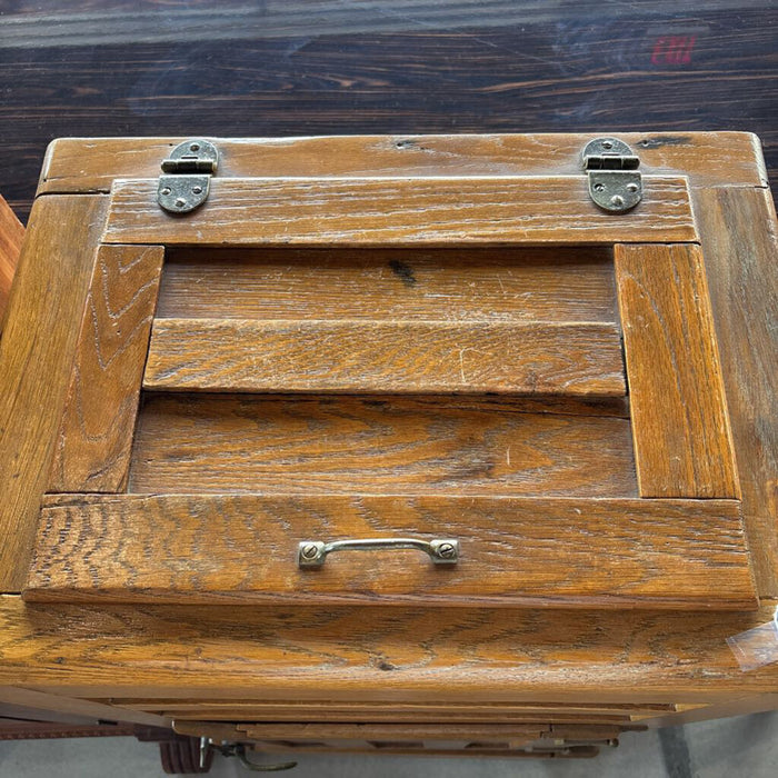 Antique Oak Ice Box