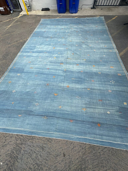 HUGE Kilm Handmade Rug - Blue