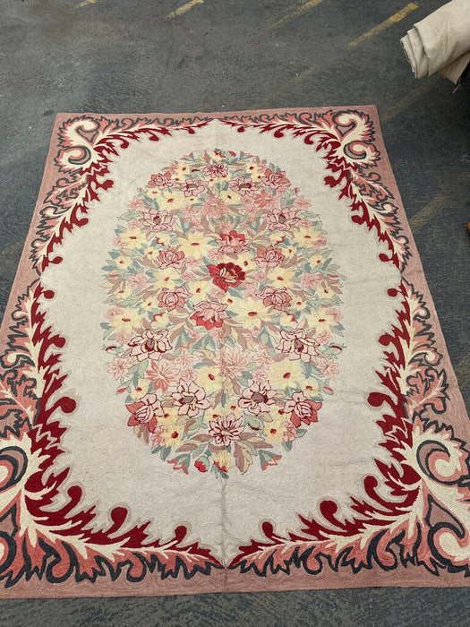 HUGE Hooked Rug 11' 9" by 9'
