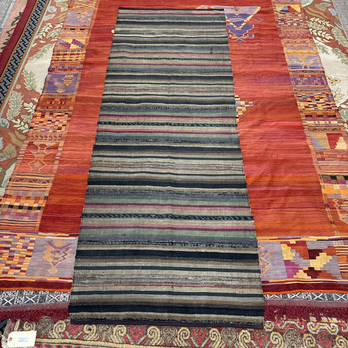 Antique Flat Runner 7'11" by 2' 11"